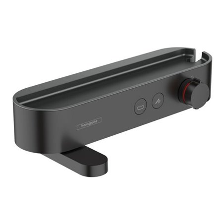 hansgrohe Badewannenthermostat ShowerTablet Sel. 400 412x115mm, AP, 2 Verbr., mattschwarz