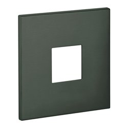 Grohe Rosette 48430 eckig für EHM-FMS hard graphite gebürstet