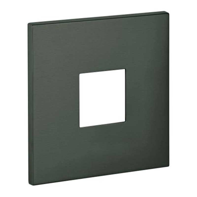 Grohe Rosette 48430 eckig für EHM-FMS hard graphite gebürstet