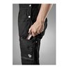 BP® Komfort-Latzhose mit Reflexelementen und Kniepolstertaschen, schwarz