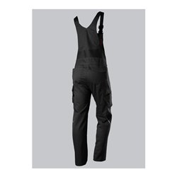 BP® Latzhose mit Kniepolstertaschen, schwarz