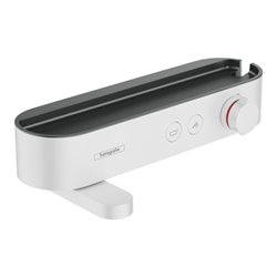 hansgrohe Badewannenthermostat ShowerTablet Sel. 400 412x115mm, AP, 2 Verbraucher, mattweiß