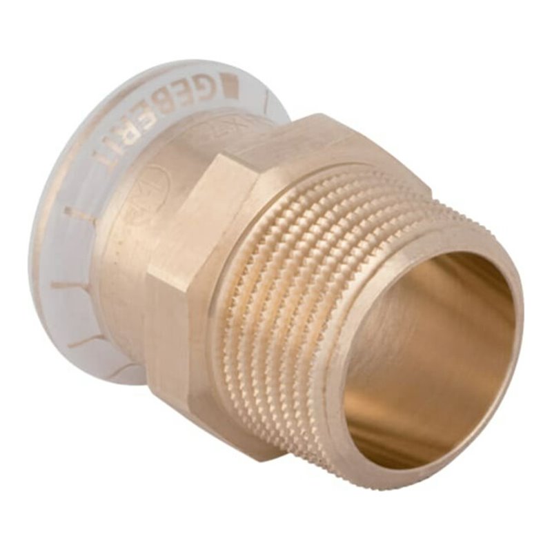 Geberit bergang Mapress d 54mmxR 2, Cu, m Außengewinde, Rotguss