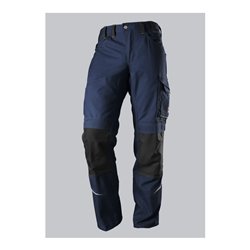 BP® Komfort-Arbeitshose mit Reflex und Kniepolstertaschen, nachtblau/anthrazit