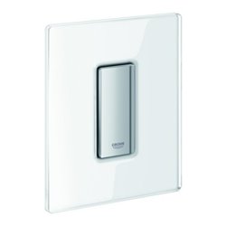 Grohe Abdeckplatte Skate Cosmopolitan moon wh., Gl., man. Auslösung für Urinal