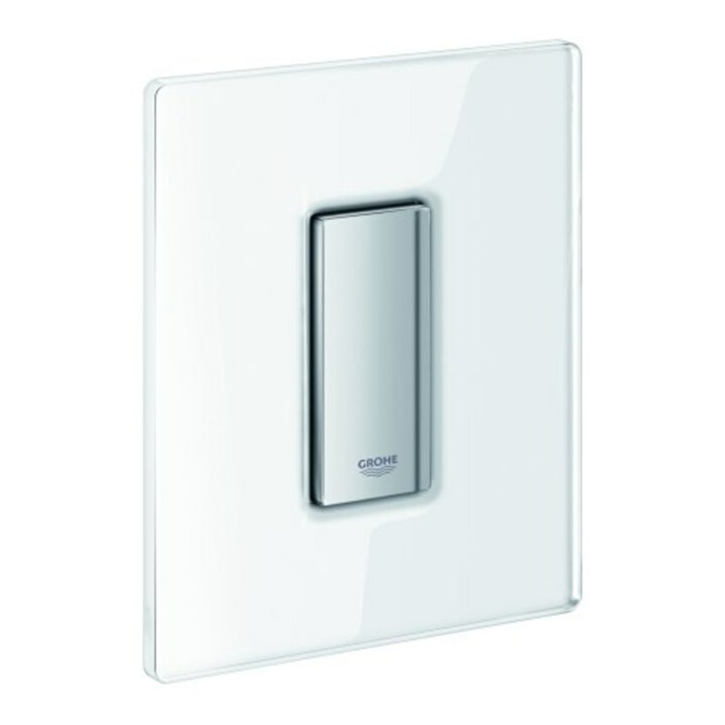Grohe Abdeckplatte Skate Cosmopolitan moon wh., Gl., man. Auslösung für Urinal