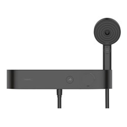hansgrohe THM ShowerTablet Sel. 400 412x74mm, AP, 1 Verbraucher, mattschwarz