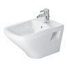 Duravit Wand-Bidet DuraStyle 37x54cm, m HL, ÜL, Hahnlochbank, weiß
