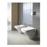 Duravit Wand-Bidet DuraStyle 37x54cm, m HL, ÜL, Hahnlochbank, weiß