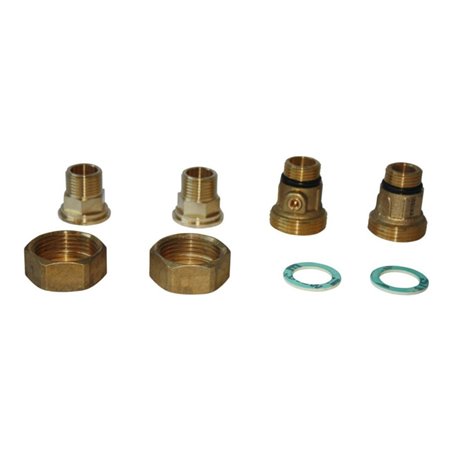 Grundfos Anschlussgarnitur R 1/2x15mm, zum Löten/Schrauben
