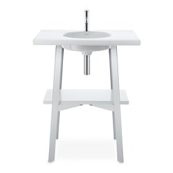 Duravit Design-Siphon für Waschtische, chrom