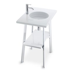 Duravit Design-Siphon für Waschtische, chrom