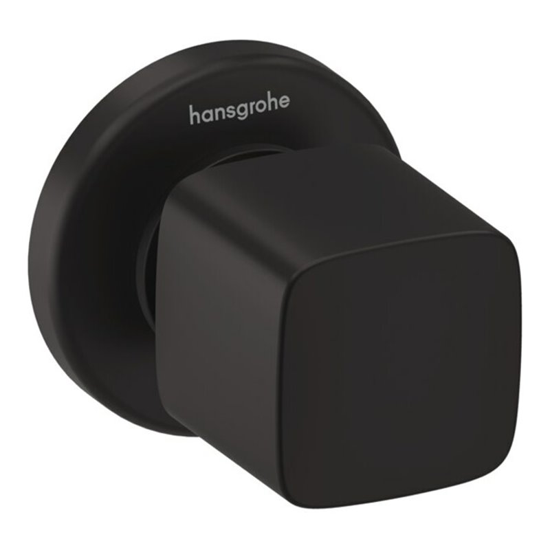 hansgrohe Absperrventil Unterputz Metris Fertigset mattschwarz