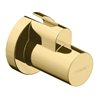 hansgrohe Eckventil-Schuber Flowstar polished gold optic
