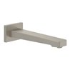 V&B Badewannenausl. Architectura Square Wandmontage, brushed nickel black
