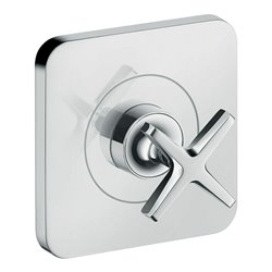 hansgrohe Fertigset Axor Citterio E UP-Absperrventil 120x120mm, chrom