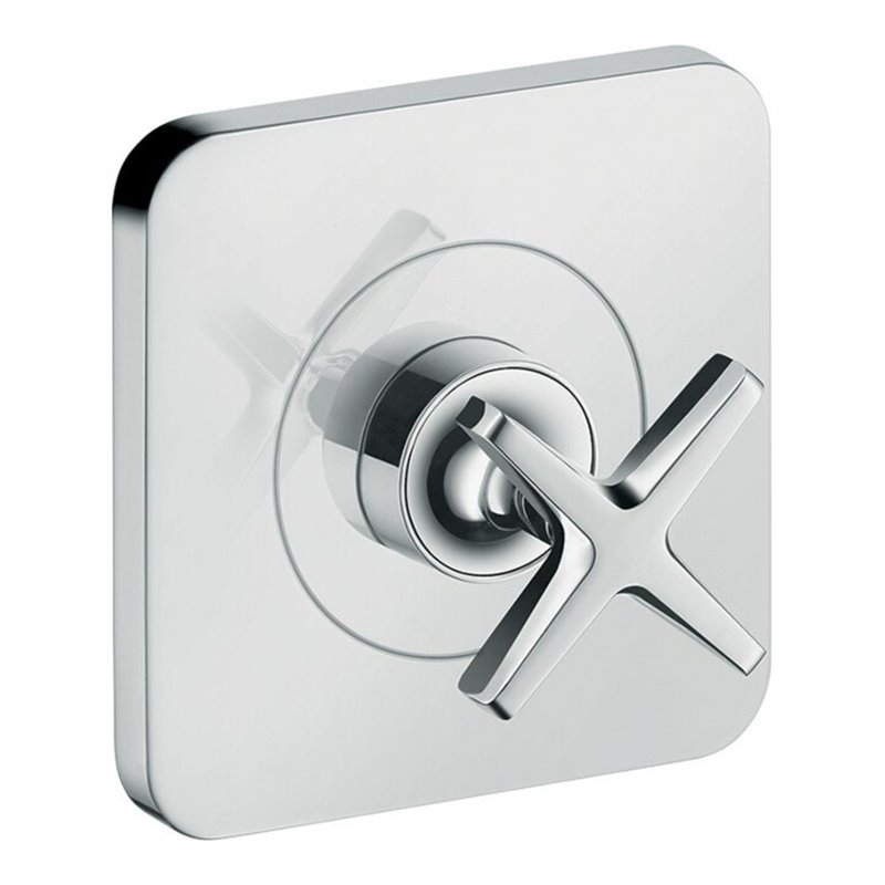 hansgrohe Fertigset Axor Citterio E UP-Absperrventil 120x120mm, chrom