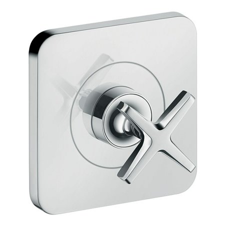 hansgrohe Fertigset Axor Citterio E UP-Absperrventil 120x120mm, chrom