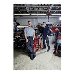 BP® Hybrid-Arbeitsjacke, nachtblau/schwarz