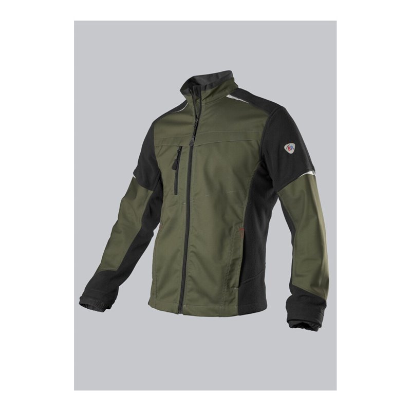 BP® Hybrid-Arbeitsjacke, oliv/schwarz
