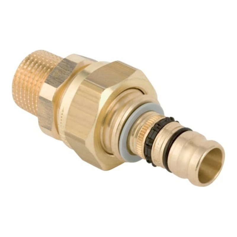 Geberit bergangsverschraubung Mepla d 32mmxR 1, mit AG, Rotguss