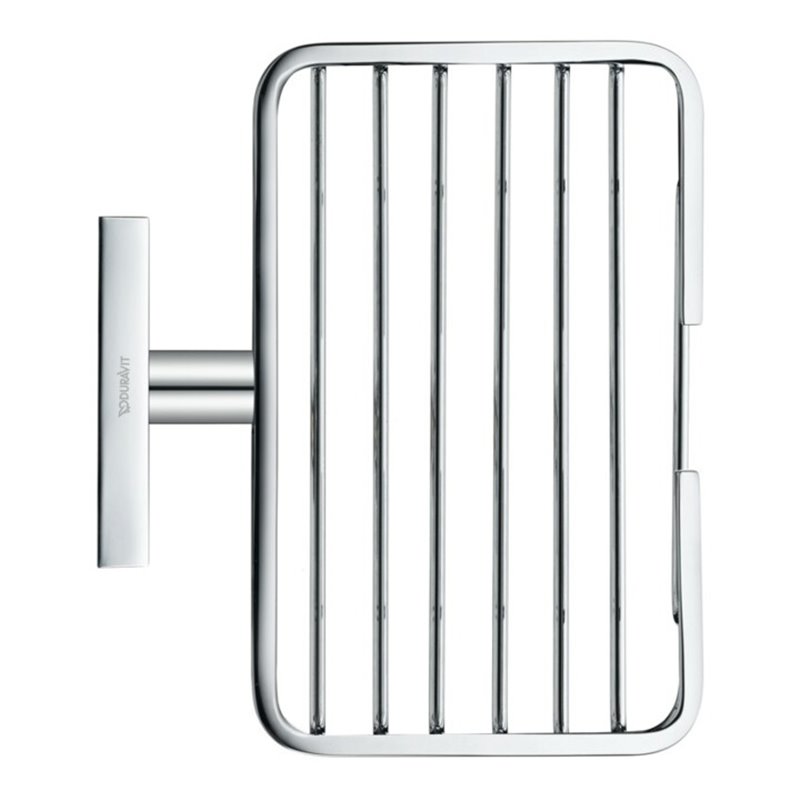 Duravit Seifenkorb Karree 14x12cm, chrom