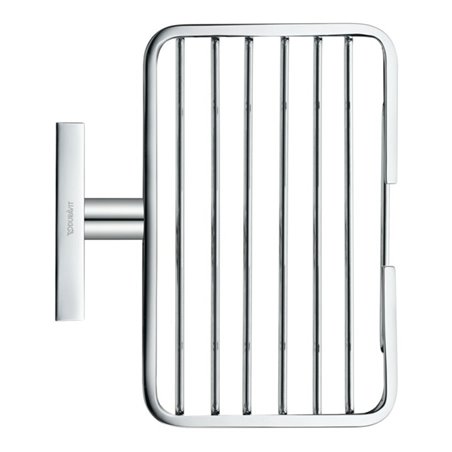 Duravit Seifenkorb Karree 14x12cm, chrom