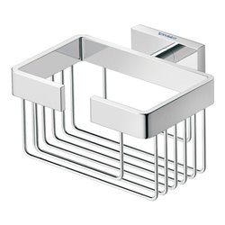 Duravit Seifenkorb Karree 14x12cm, chrom