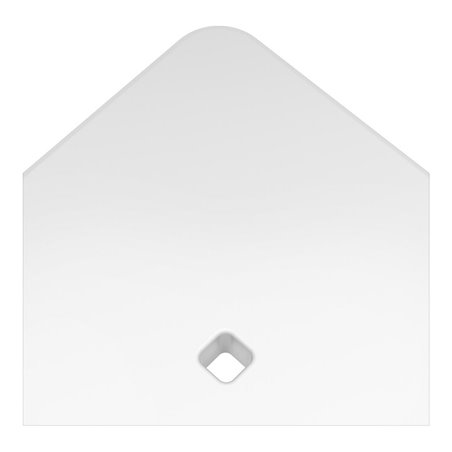 Keuco Hocker AXESS Sitzfläche 338mm, verchromt/weiß