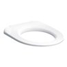 Geberit WC-Sitzring iCon barrierefrei, Scharniere Edelstahl, weiß