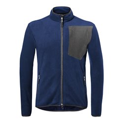 Kübler Fleecejacke dunkelblau/anthrazit Form 1254