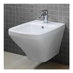 Duravit Wand-Bidet DuraStyle 37x62cm, m HL, ÜL, Hahnlochbank, weiß