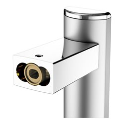 Keuco Brausestange AXESS 800mm, Alu silber-eloxiert/verchromt