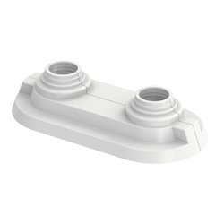 Flamco Doppelrosette HRDB 50 50mm, Rohrd. 14,16, 17, 20mm, we