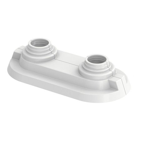 Flamco Doppelrosette HRDB 50 50mm, Rohrd. 14,16, 17, 20mm, we