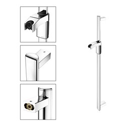 Keuco Brausestange AXESS 900mm, verchromt