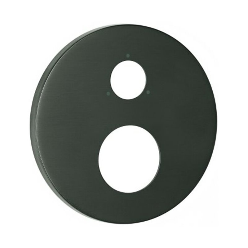 Grohe Rosette 49105 rund für THM-FMS hard graphite gebürstet