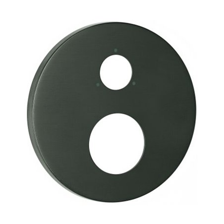 Grohe Rosette 49105 rund für THM-FMS hard graphite gebürstet