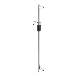 Keuco Brausestange AXESS 900mm, Alu silber-eloxiert/verchromt