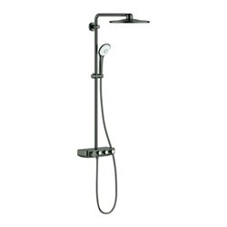 Grohe Duschsystem Euphoria SmartC 310 Duo h grap g, m AP-Thermostat, Arm 45cm schw