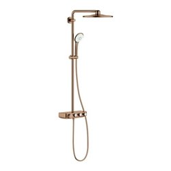 Grohe Duschsystem Euphoria SmartC 310 Duo w ss g, m AP-Thermostat, Arm 45cm schwenkb.
