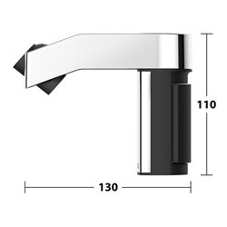 Keuco Brauseschieber AXESS verchromt