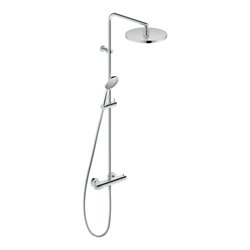 Duravit Duschsystem B.1 mit Brause-Thermostat, chrom