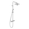 Duravit Duschsystem B.1 mit Brause-Thermostat, chrom
