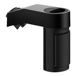 Keuco Brauseschieber AXESS schwarz matt