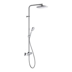 Duravit Duschsystem B.2 mit Brause-Thermostat, chrom