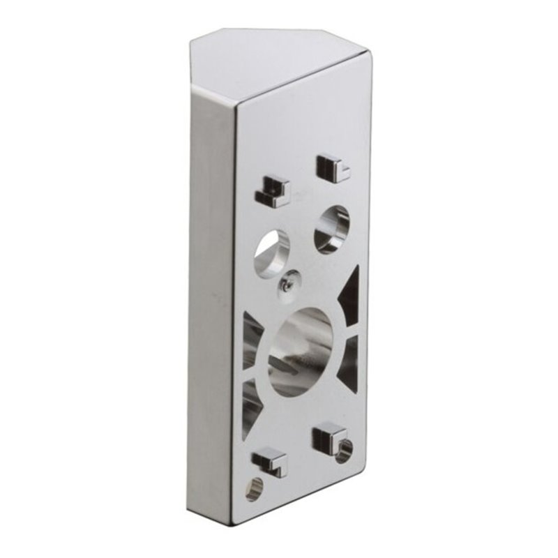 hansgrohe Eckmontageset Axor Uno für Wandstangen, chrom