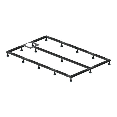 Duravit Fußgestell 90x80cm, höhenverstellbar von 8-10cm