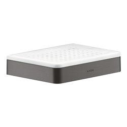 hansgrohe Seifenschale Axor universal Keramikeinsatz, brushed black chrome