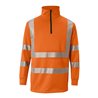 Kübler REFLECTIQ Zip-Sweater PSA 2 warnorange